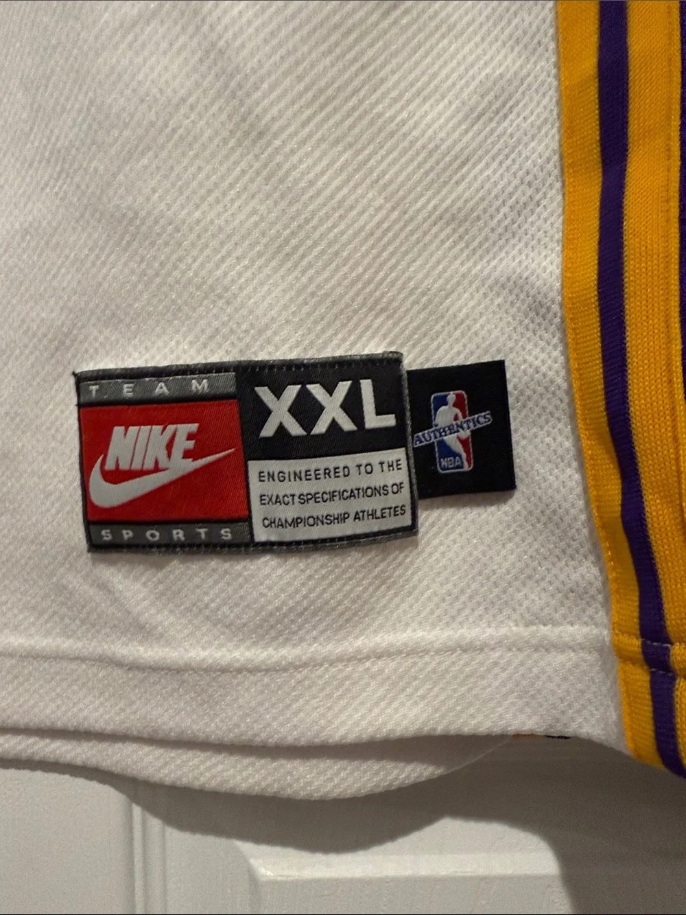 Vintage Nike Los Angeles Lakers Basketball Jersey XXL